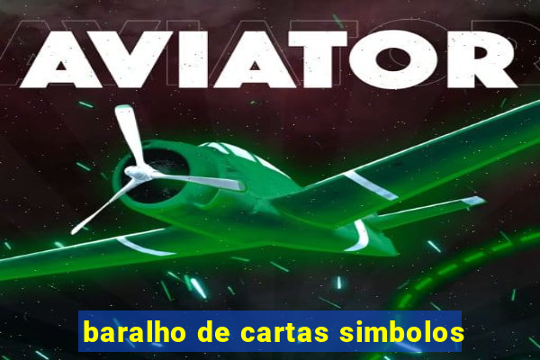 baralho de cartas simbolos